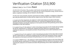 Verification Citation $53,900
 