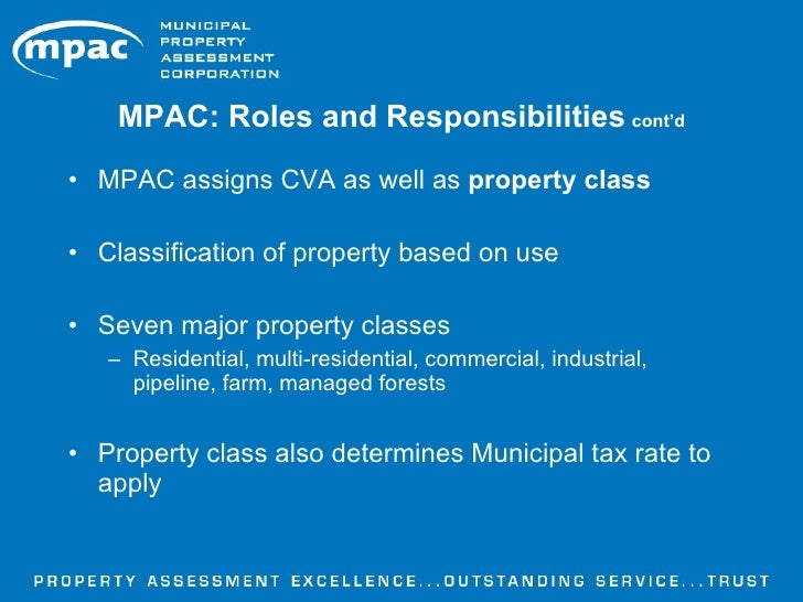 Property Assessment Act Province Of Ontario Property Assessment Act Province Of Ontario