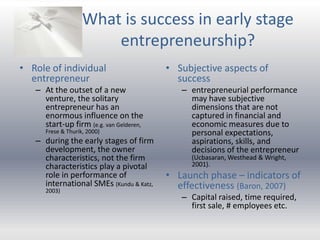 Cognitive, motivational and emotional self-regulatory processes in ... - Cognitive Training For Entrepreneurs