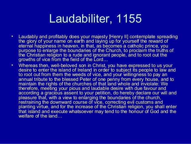 Image result for Pope Adrian IV laudabiliter images
