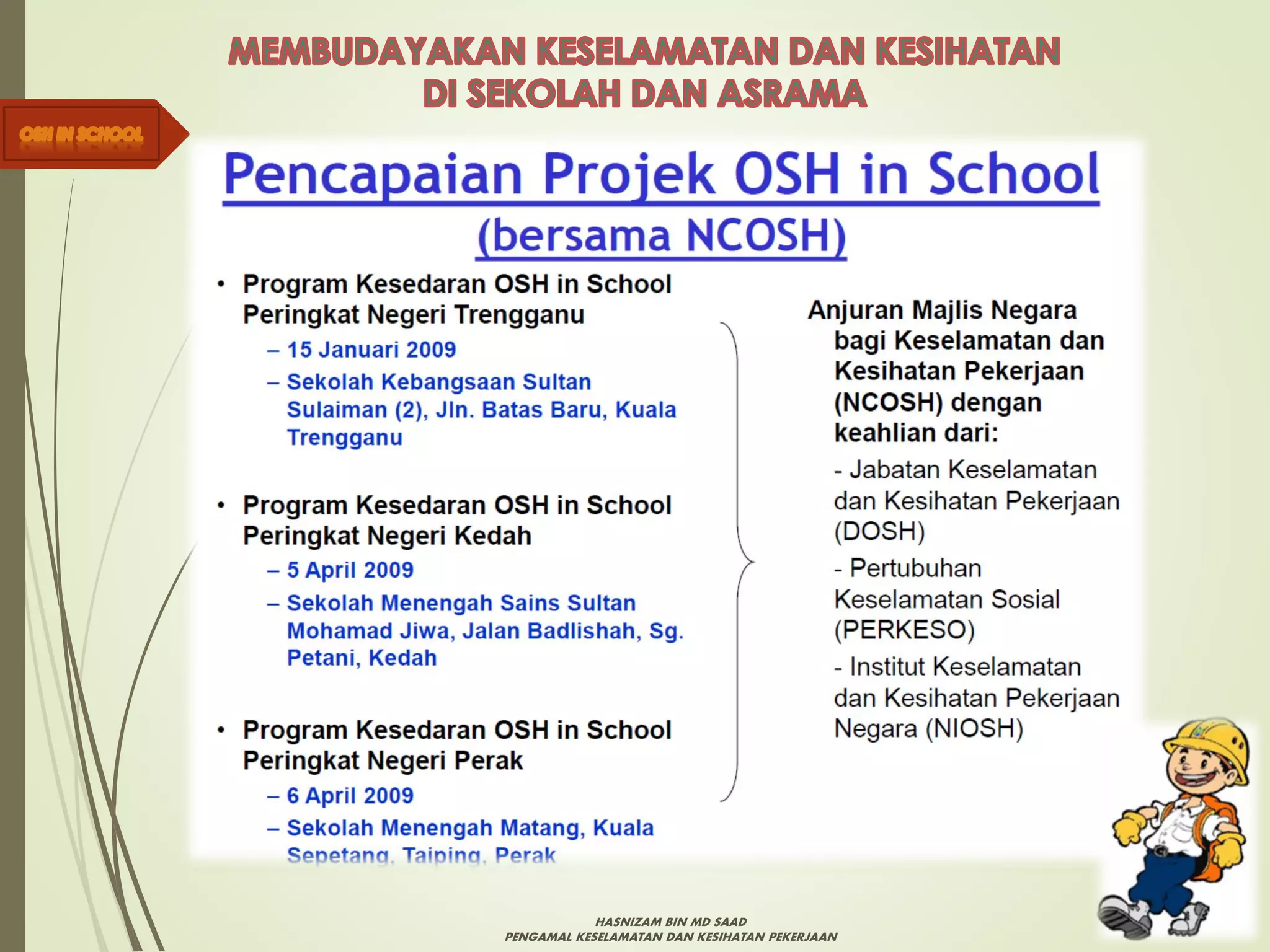 Osh in school | PDF