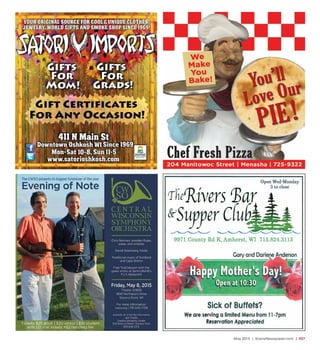 May 2015 | SceneNewspaper.com | R27
 