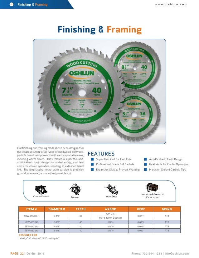 Oshlun SBNF-070054 7-Inch 54 Tooth TCG Saw Blade with 20mm Arbor for Aluminum