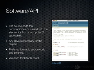 open source hardware overview