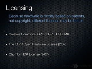 open source hardware overview