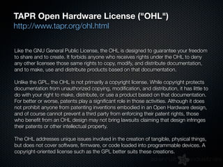 open source hardware overview