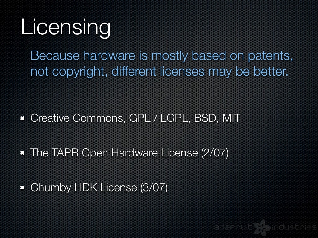 TAPR Open Hardware License (quot;OHLquot;)
