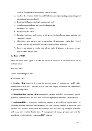 OSH MODULE SHORT COURSES FOR OCCUPATIONAL HEALTH AND SAFETY INDUSTRIAL ...