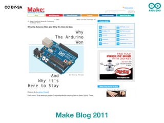 CC BY-SA




           Make Blog 2011
 