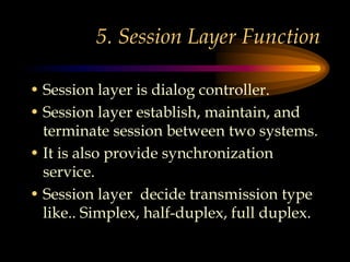 OSI Reerence Model | PPTX