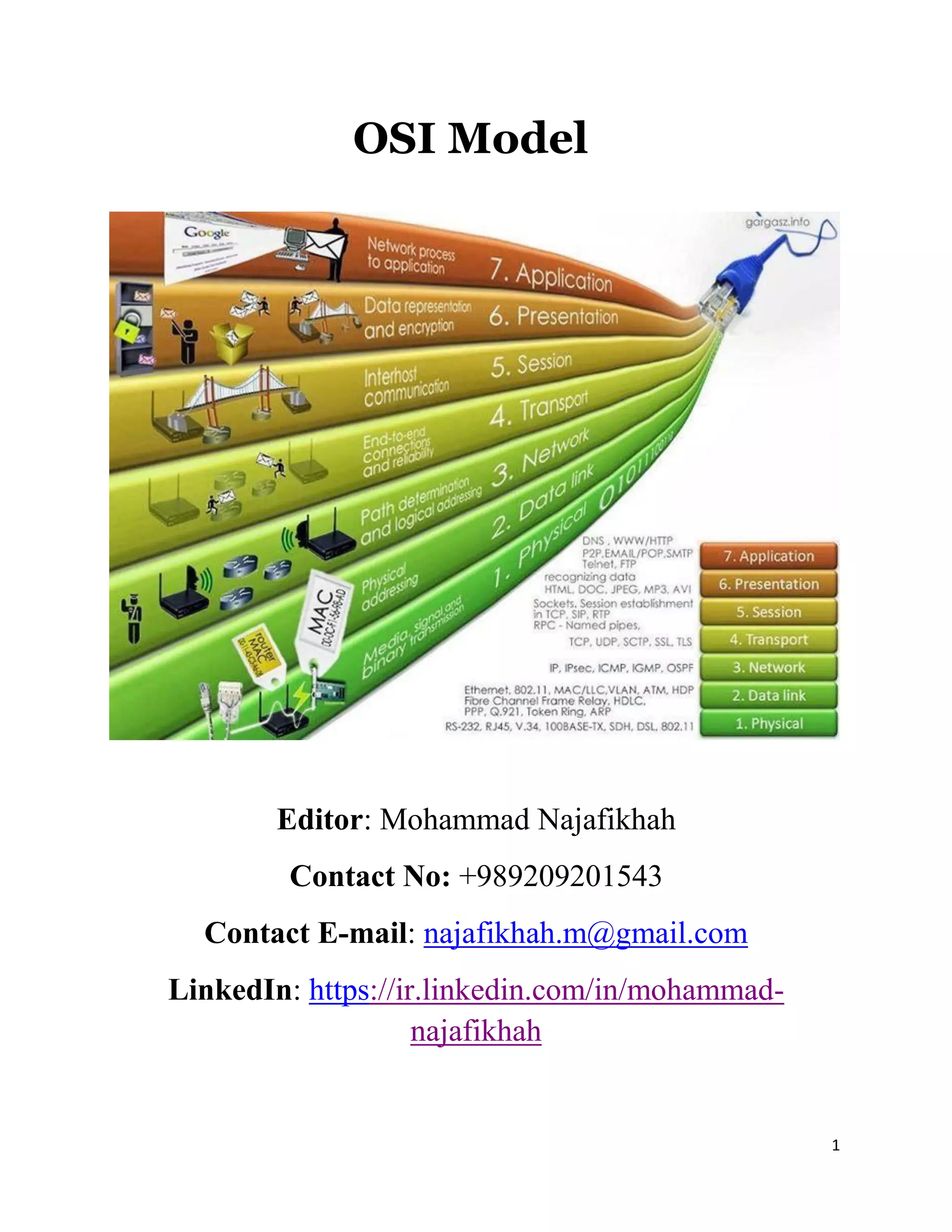 OSI Model vs TCP/IP Model | PDF