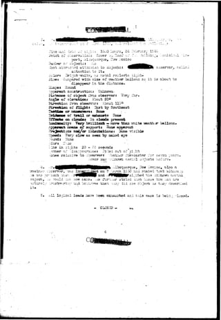 "?^!'""^^ i8^ 
of cbjoct-s: 
b-Lann:: ttoo oojscpss 
r-i^^'vtiita, a^ nstal reflects ii^;rt 
witii si2e of vs3aiilier ballcoa 
disappear in %h3 distance* 
j Houud 
•4inearest coristrucisicn: UTIICIO?GX-of 
ale-^ofeicaas A"bcut 20° 
2i iVcea ooserrort A'oout 110° 
of fli^xtt S a t by Southeast 
or rsooaowsrs; ilene ; 
of t r a i l or ocEbssurfr* Horus 
os3. dcrodst lio cloods preeotrfj 
•-.TV 
iiJl :kv^: cL" i;.Lj:V;: 1£U> I-ours, 24 "obrujxry ISoG 
ojservcr,. 
it 5.3 abou^ to 
asx-t^s Vaary- "brilliaasb •• jaor» tfaaa -smite Tae&thts* balloon. 
aeaas of supports Hone a p p r n t 
gs ajfifi/ar indosfewfeioas: Sons visible 
7ery slow as seen by oaksd eye 
r©l-it:ivi9 to observwt "•batiior for-ecaster J"or sevon 
..^rauquercrue* .lew IZ-xioo, also a 
oa 7 ./.larch IS- 50 cuii state-d ^sit alti.ou 
5. --II logical loads have been ssi-ia ar.i t.ii3 case Is 
 