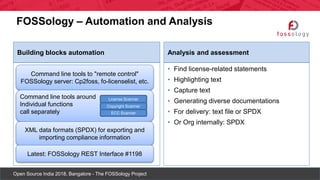 Fossology Sbom FOSSology and OSS-Tools for License Compliance and Automation | PPTX