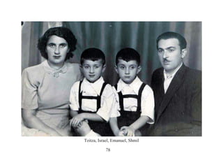 78
Tzitza, Israel, Emanuel, Shmil
 