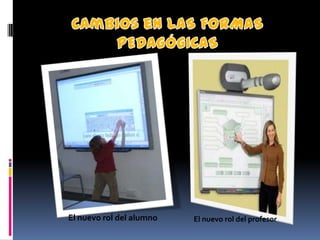 El nuevo rol del alumno   El nuevo rol del profesor
 