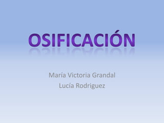 María Victoria Grandal
Lucía Rodriguez
 