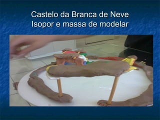 Castelo da Branca de NeveCastelo da Branca de Neve
Isopor e massa de modelarIsopor e massa de modelar
 