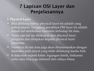 OSI (Open System Interconnection) KELOMPOK 3 .pptx