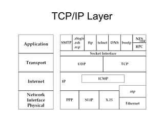 TCP/IP Layer
 