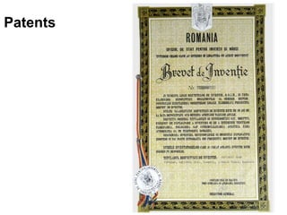 Patents
 
