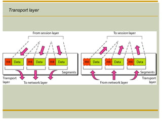 Transport layer
 