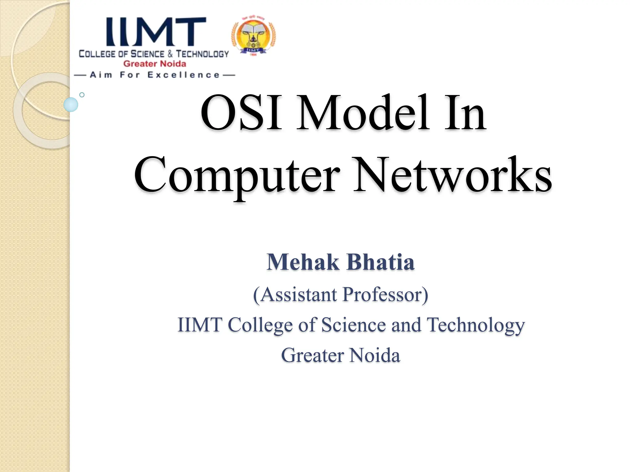Open System interconnection OSI Model.pptx