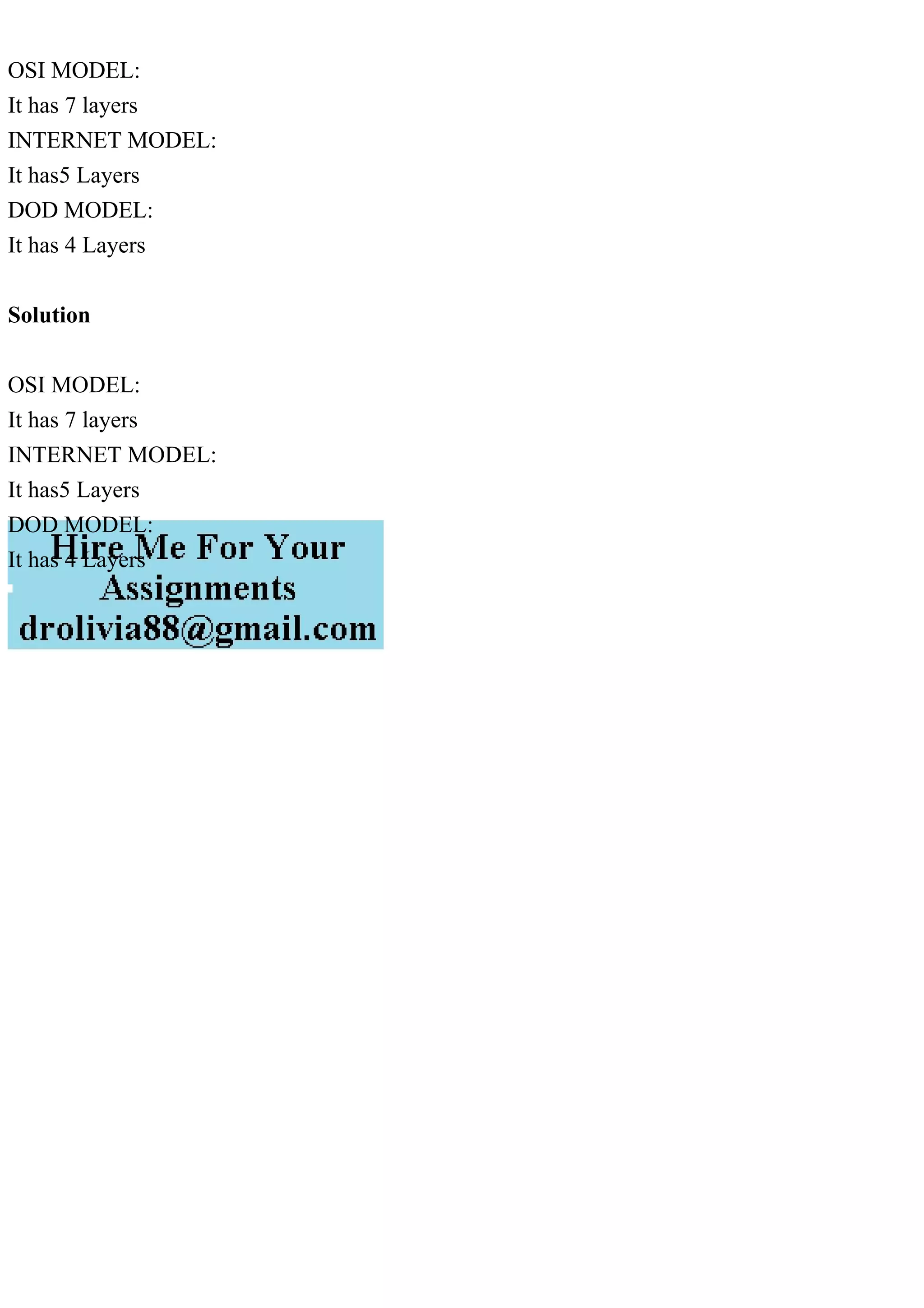 OSI MODELIt has 7 layersINTERNET MODELIt has5 LayersDOD MO.pdf