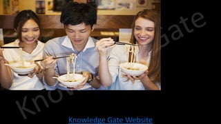 Knowledge Gate Website
 