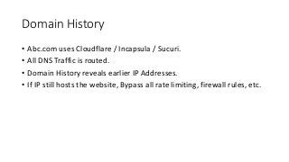 Open Source Intelligence (OSINT)- Testcases for Pentesters
