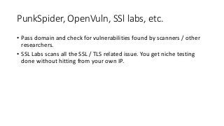 Open Source Intelligence (OSINT)- Testcases for Pentesters