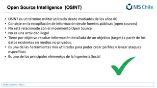 Open Source Intelligence (OSINT) | PPTX