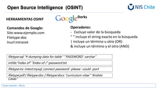Open Source Intelligence (OSINT) | PPTX