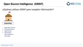 Open Source Intelligence (OSINT) | PPTX