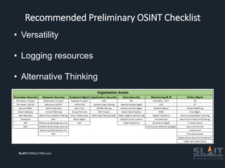 Utilizing OSINT in Threat Analytics and Incident Response | PPTX