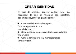 Técnicas de búsqueda y análisis de fuentes abiertas | PDF