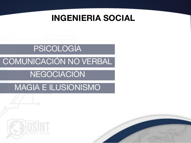 Osint E Ingenieria Social Aplicada A Las Investigaciones