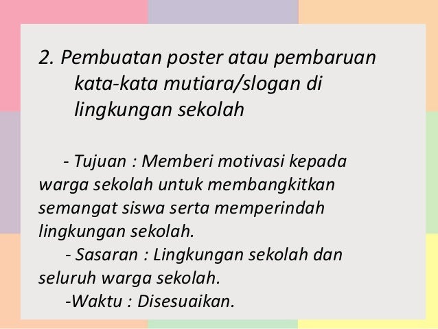 Progja Sekbid Budi Pekerti Luhur Progja Sekbid Budi Pekerti Luhur