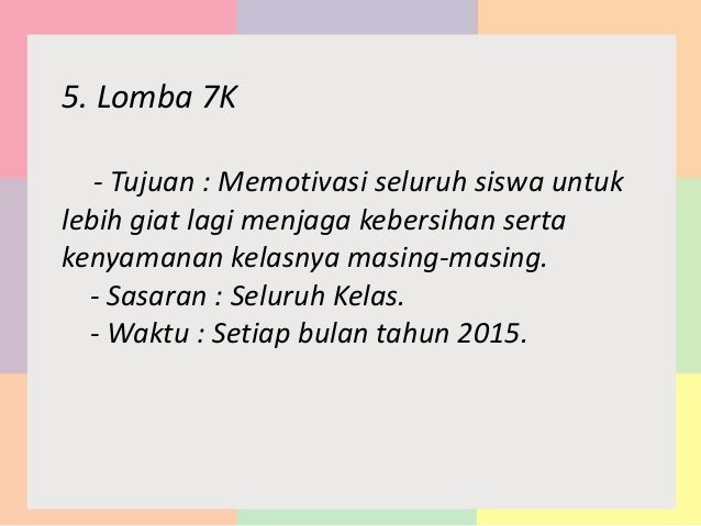 Progja Sekbid Budi Pekerti Luhur