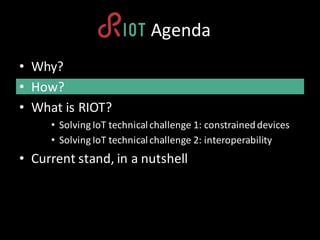 Présentation du système d'exploitation RIOT-OS | PDF