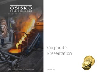 Corporate
Presentation
JANUARY 2017
 