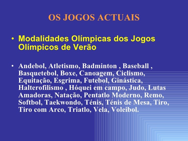 Jogos Olimpícos