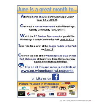 June 2016 | Greater Oshkosh | SceneNewspaper.com | 43
 