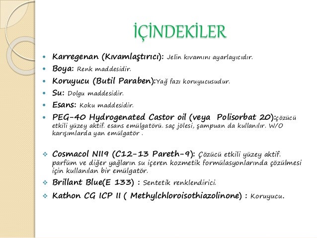 Paraben Nedir Paraben Nedir