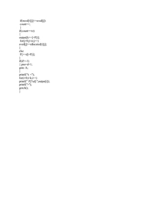 Os lab file c programs | DOCX