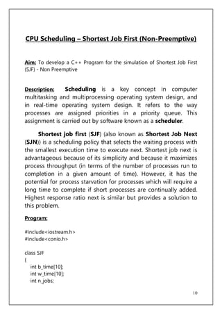 Operating System Lab Manual | PDF