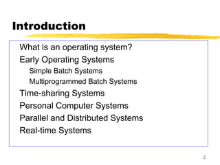 Operating system lecture1 | PPT