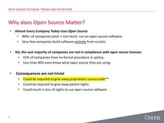 Open source software 101: Compliance and risk management | PDF