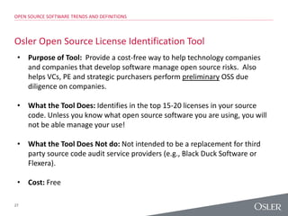 Open source software 101: Compliance and risk management | PDF