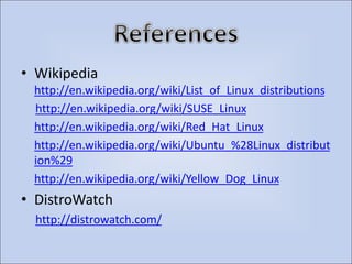 THE LINUX DISTRIBUTIONS EXPLAINED IN DETAIL | PPT