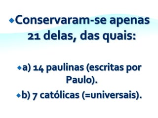 Os livros da bíblia - n 6